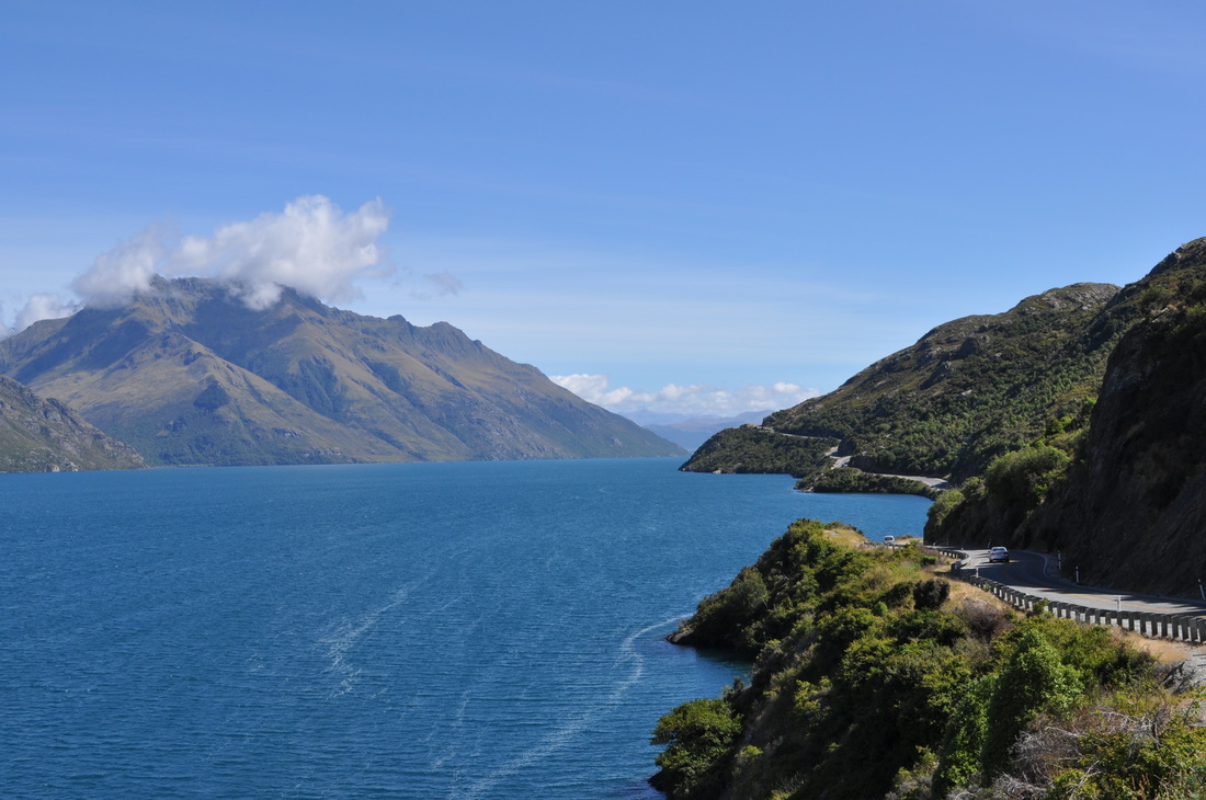 Road to Te Anau New Zealand